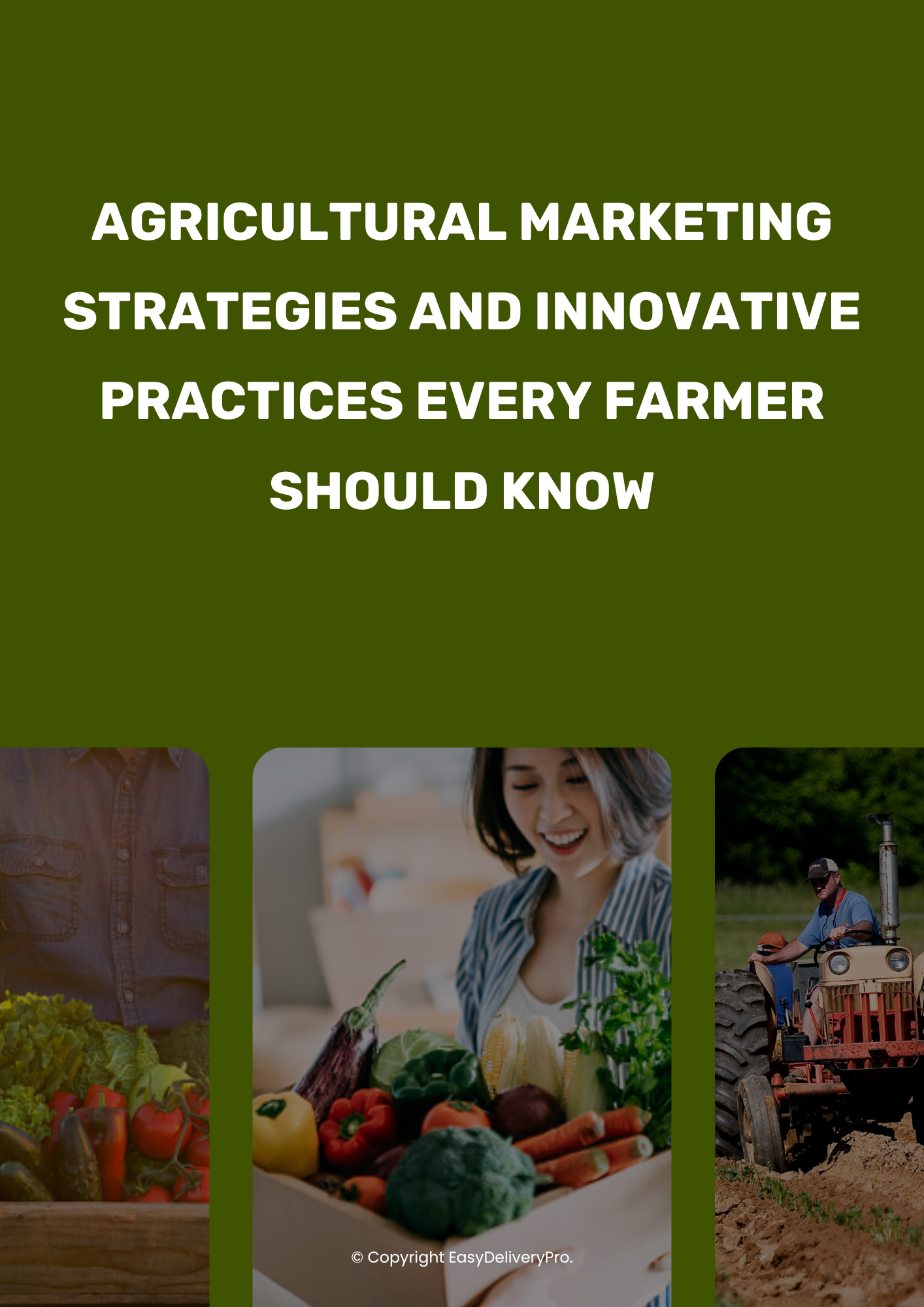Agricultural Marketing Strategies