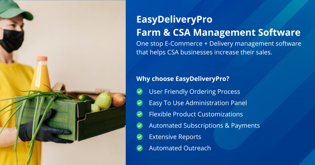 EasyDeliveryPro CSA box software